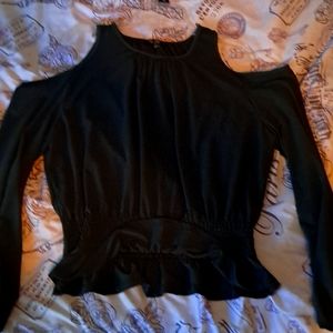 XL "MY EMBLEM"  cut long sleeve. Dark green